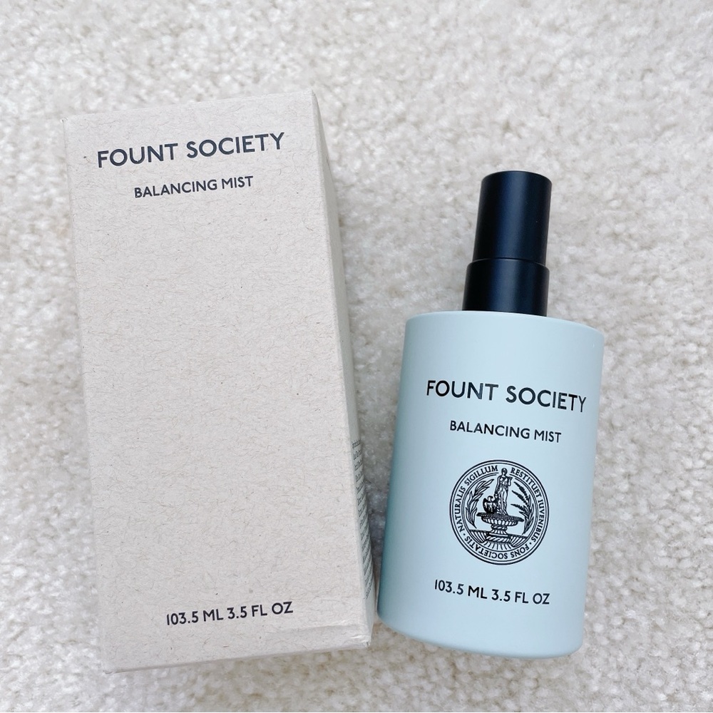 NIB Fount Society Balancing Mist 3.5FL oz 103.5ml